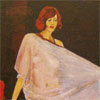 Bedtijd I - 2003 * Acryl op doek paneel- 35x45