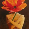 Schuilevinkje -   2005 * Acryl op doek - 100x70