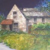 Boerenhuis in Frankrijk - 2007 * Acryl op doek - 70x70