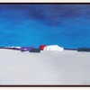 Landschap met Blauwe lucht - 2006 * Acryl op doek paneel - 30x40