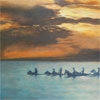 Cooling Down - 2006 * Acryl op doek - 85x85