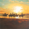 Sunset at Sea - 2008 * Acryl op doek - 85x95
