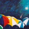 ...komt zonneschijn - 2003 * Acryl op doek -   30x40