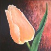 Tulp I - 2007 * Acryl op doek -   80x80
