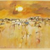 Landschap Zuid-Frankrijk - 2005 * Acryl op doek - 80x80