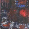 Rode Bomen - 2007 * Blockprint op papier - 25x15
