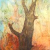 Boom II - 2011 * Gemengde Techniek op doek - 120x40