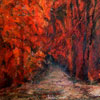 Rood Bos - 2009<br />Gemengde techniek - 75x65