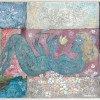 Schone Slaapster - 2007 * Gemengde Techniek op paneel -   60x120