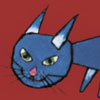 Kat - 2000 * Acryl op doek 30x40