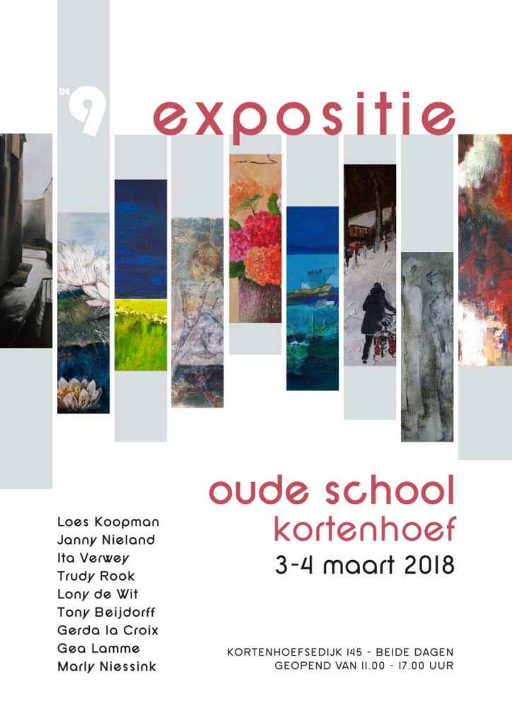 Expositie De Negen - Kortenhoef